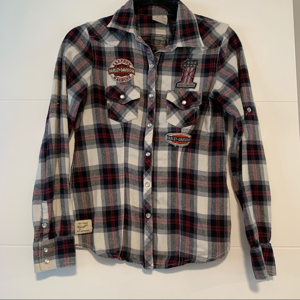 Harley-Davidson | Snap Up Plaid Shirt